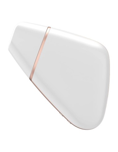 Succionador de Clitoris Love Triangle Blanco