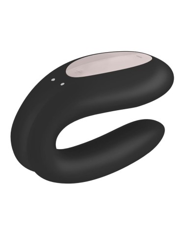 Vibrador para Parejas con APP Double Joy Negro