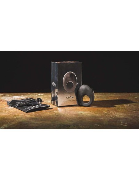 Anillo Vibrador Atom Negro