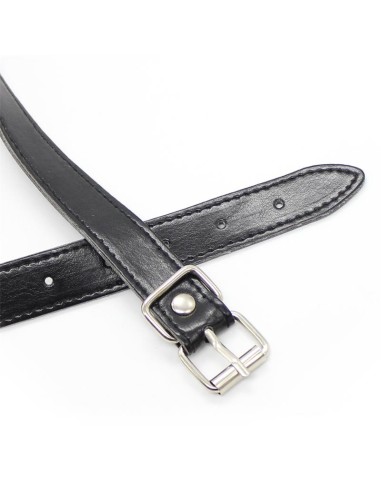 Mordaza de Bola Negro Rojo