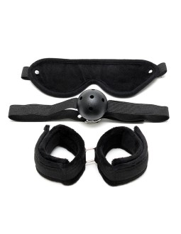 Rimba Bondage Play Set de Bondage 3 Piezas Color Negro