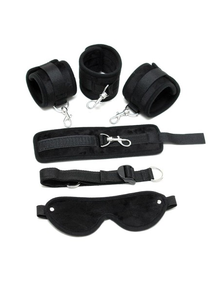 Ataduras con Mascara Ajustable Color Negro