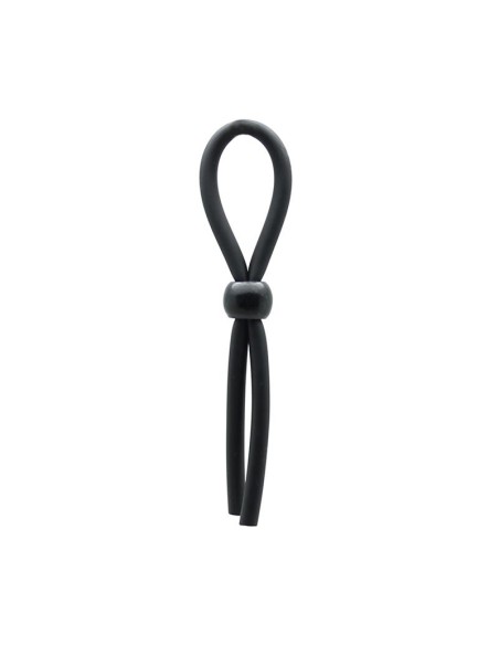 Rimba Latex Play Cordon Ajustable para Pene Color Negro