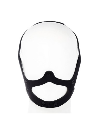 Bozal de Perro de Neopreno Desmontable y Ajustable Rojo