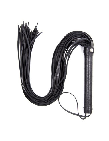 Flogger Mango de Metal 69 cm Negro