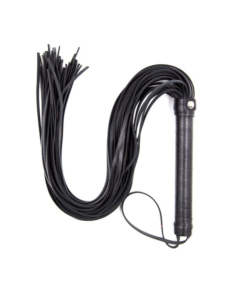 Flogger Mango de Metal 69 cm Negro