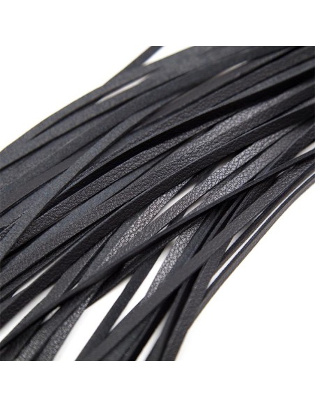 Flogger Mango de Metal 69 cm Negro