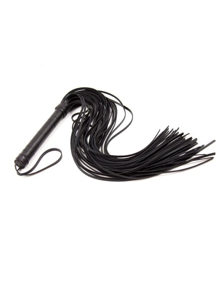 Flogger Mango de Metal 69 cm Negro