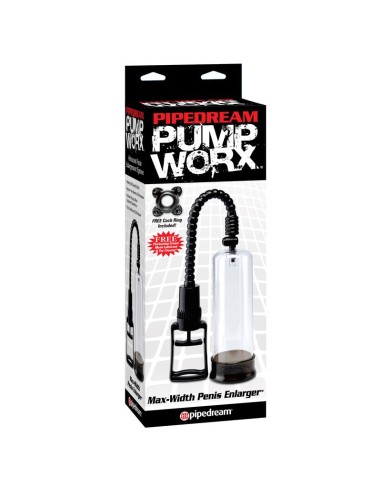 Pump Worx Alargador de Pene Max Width Color Negro