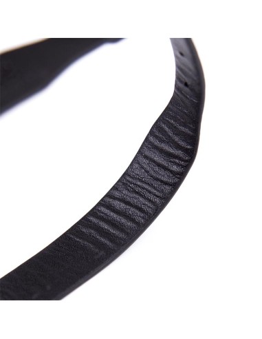 Collar con Cascabel Ajustable 43 cm Negro