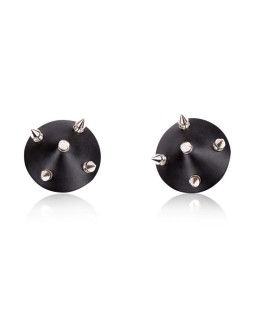 Pezoneras con Pinchos Negro 2