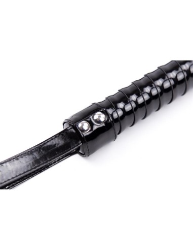 Flogger con Mango Brillante 44 cm Negro