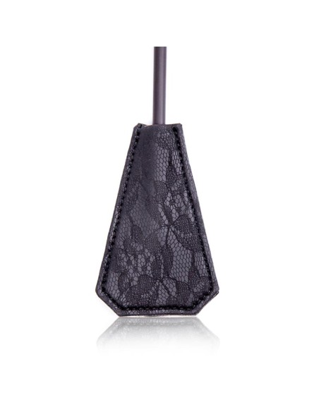 Plumero y Pala con Encaje 2 en 1 56 cm Negro