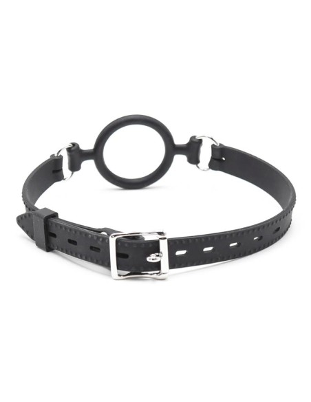 Mordaza de Aro Abierto 5 cm Negro