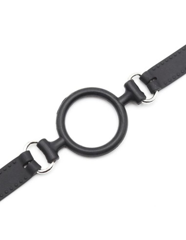 Mordaza de Aro Abierto 5 cm Negro