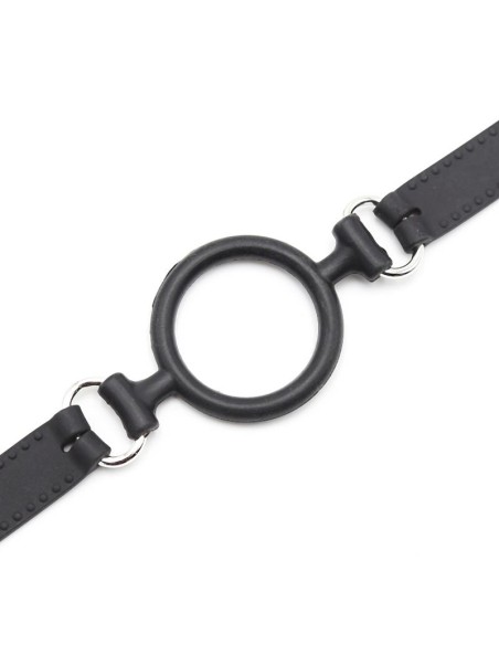 Mordaza de Aro Abierto 5 cm Negro