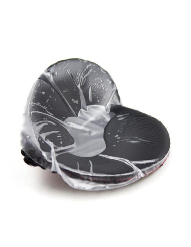 Pezoneras con Encaje Rojo Negro