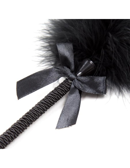 Plumero con Lazo 25 cm Negro