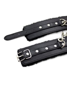 Esposas con Forro Interior Ajustables 30 cm Negro 2