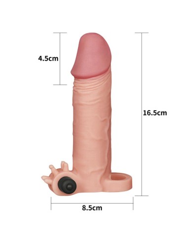 Funda para el Pene con Vibracion Add 2 Plesure X Tender Natural