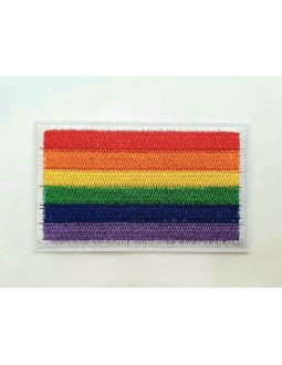 Parche Rectangular Bandera LGBT
