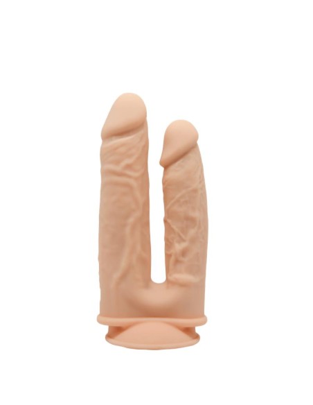 Dildo Doble Dual Density Double Penetrant Natural