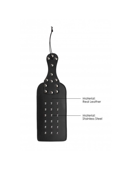 Pala con Tacos Cuero Negro