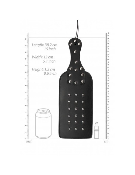 Pala con Tacos Cuero Negro