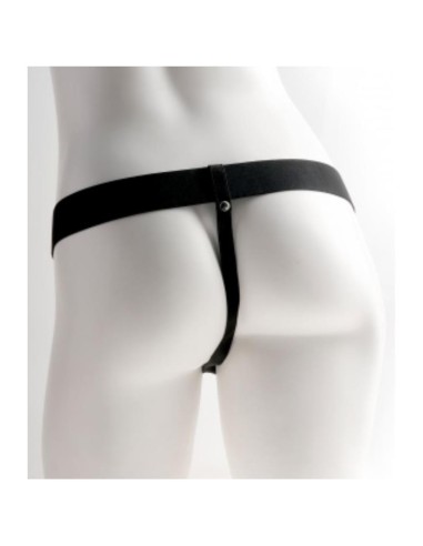 Arnes Elastico con Dildo Hueco 9 10 Funciones Vibracion USB Natural