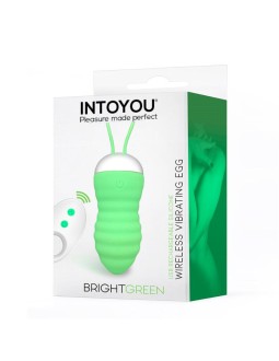 Brightgreen Huevo Vibrador Control Remoto USB Silicona 2