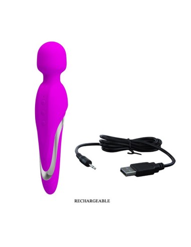 Vibrador Mortimer USB Purpura