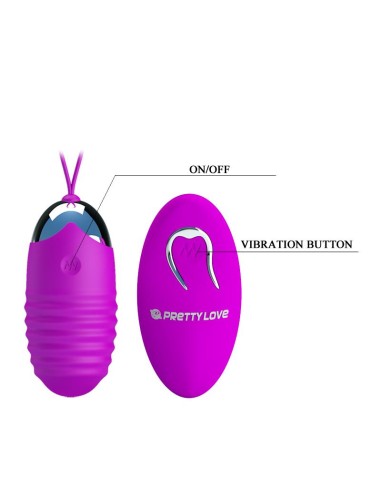 Huevo Vibrador Jessica USB Purpura