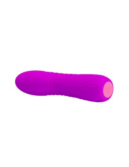 Vibrador Abner USB Silicona Purpura 2