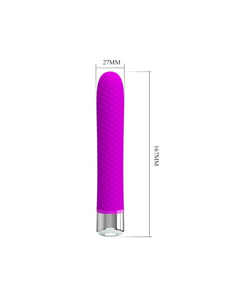Vibrador Reginald Silicona Purpura