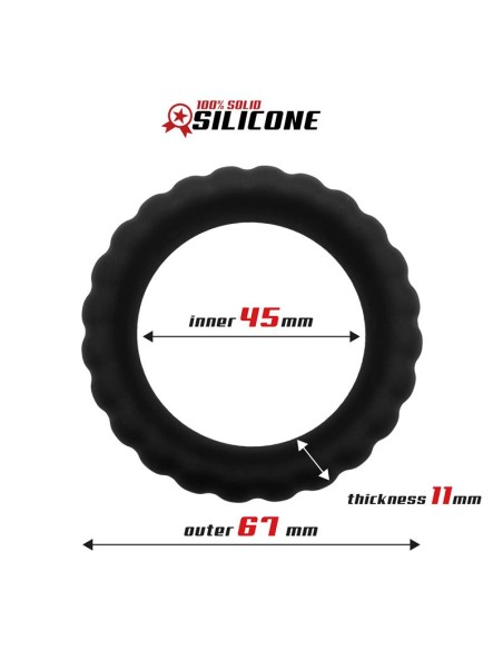 Anillo para el Pene Silicona Solida 45 cm
