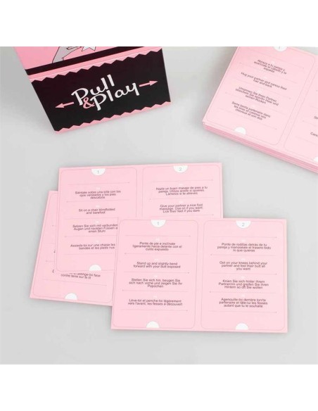 Juego de Cartas Pull Play ES EN DE FR NL PT IT