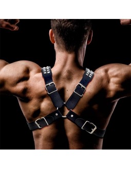 Adonis Arnes Masculino para el Pecho Cuero Vegano 2