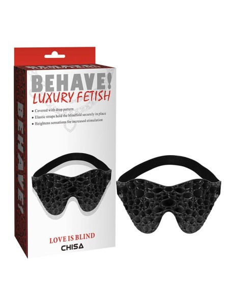 Antifaz Love Is Blind Patron Gotas