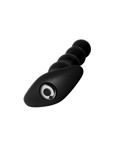 Rosario Anal Recargable Color Negro