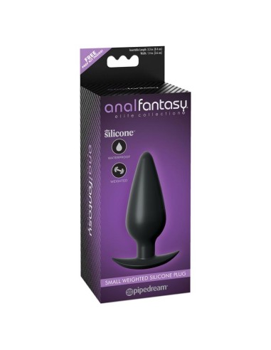 Plug Anal con Peso Interno Pequeno Color Negro