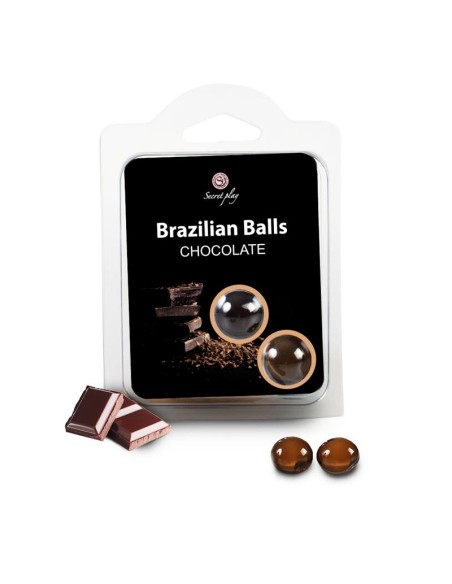 Set 2 Brazilian Balls Aroma a Chocolate