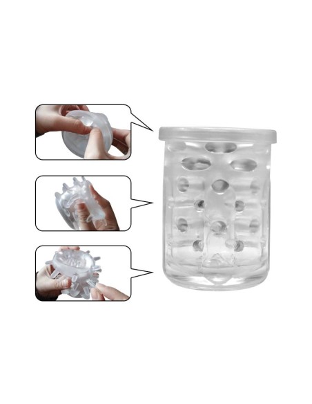 Masturbador Automatico Marlos con Vibracion y Movimiento USB