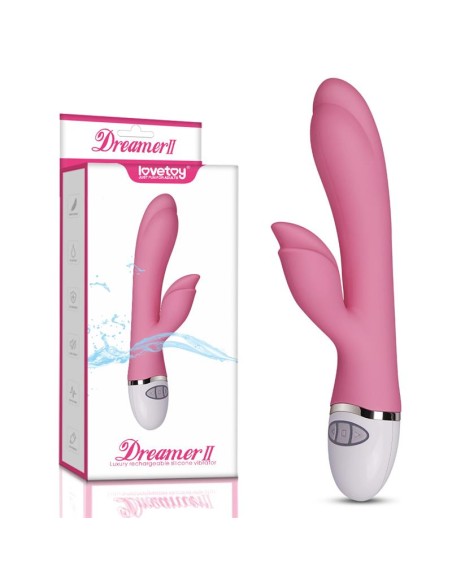 Vibrador Dreamer II USB Rosa