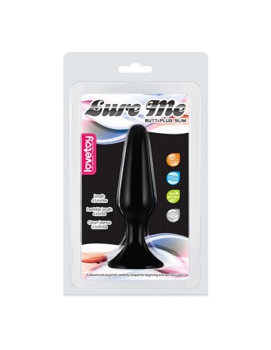 Plug Anal Lure Me Talla S Negro