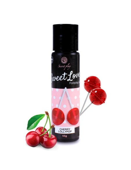 Sweet Love Lubricante Cereza Lollipop 60 ml