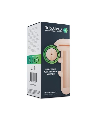 Manga Silicona de Ano para Autoblow AI