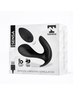 Sensa Estimulador Control Remoto USB SIlicona Liquida Negro 2
