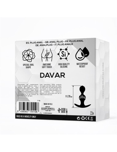 Davar Pluf Anal Silicona