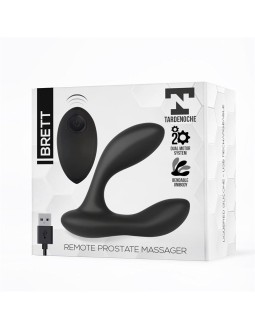 Brett Masajeador Prostatico Control Remoto USB Silicona Liquida 2