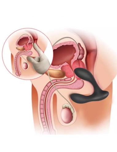 Brett Masajeador Prostatico Control Remoto USB Silicona Liquida